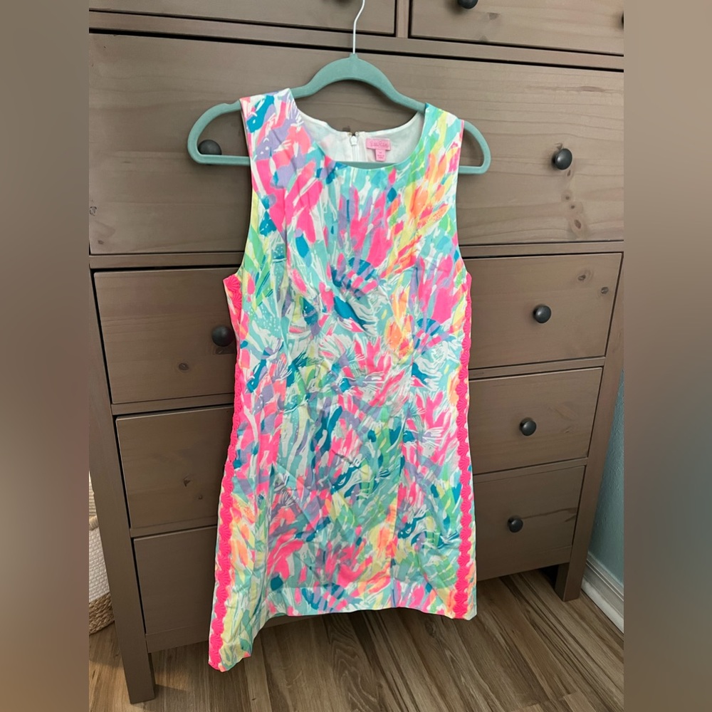 Sparkling sands shift dress size 14